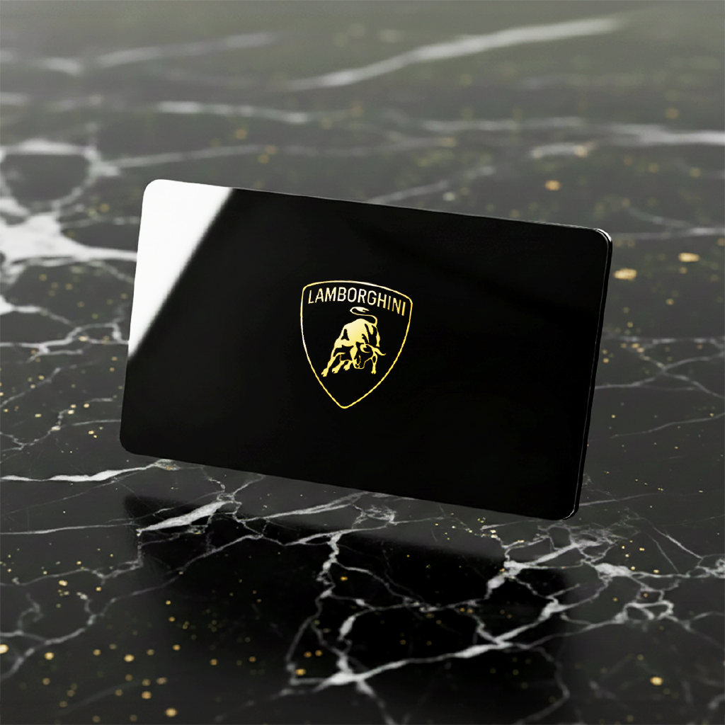 Premium Solid White PVC Business Cards view 3